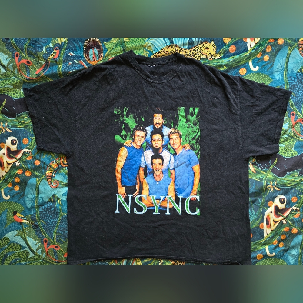 NSYNC Black Graphic T-Shirt